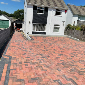 A picture of block paving - 76