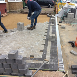 A picture of block paving - 18