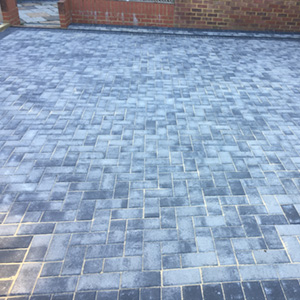 A picture of block paving - 22