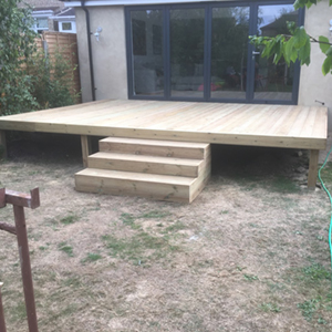 A picture of decking - 1