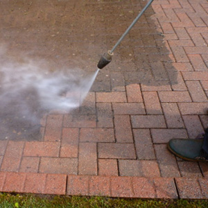 A picture of driveway cleaning - 3