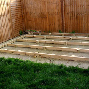 A picture of shed base - 1